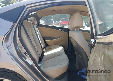 2012 Hyundai Accent Gls из США, поврежденный, VIN KMHCU4AEXCU114972